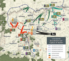 Load image into Gallery viewer, Crossing the Line - Aachen 1944 - Reprint (2nd Edition) with mounted mapboard
